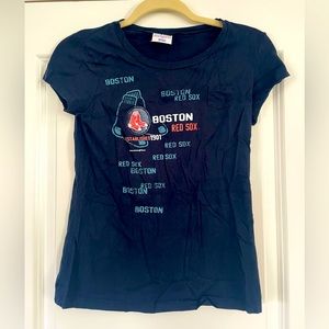 Women’s Boston Red Sox cap sleeve tshirt. Size Small